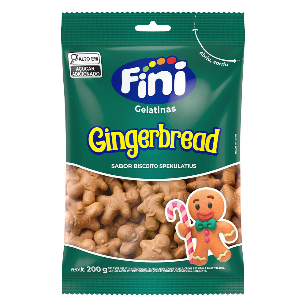 BALA FINI GELATINA GINGERBREAD 200G