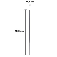 VELA REGINA ESTRELA PRATA 13,5CM C/4
