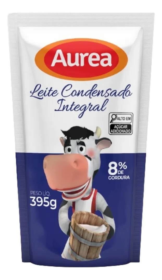 LEITE CONDENSADO AUREA INTEGR SACHE 395G