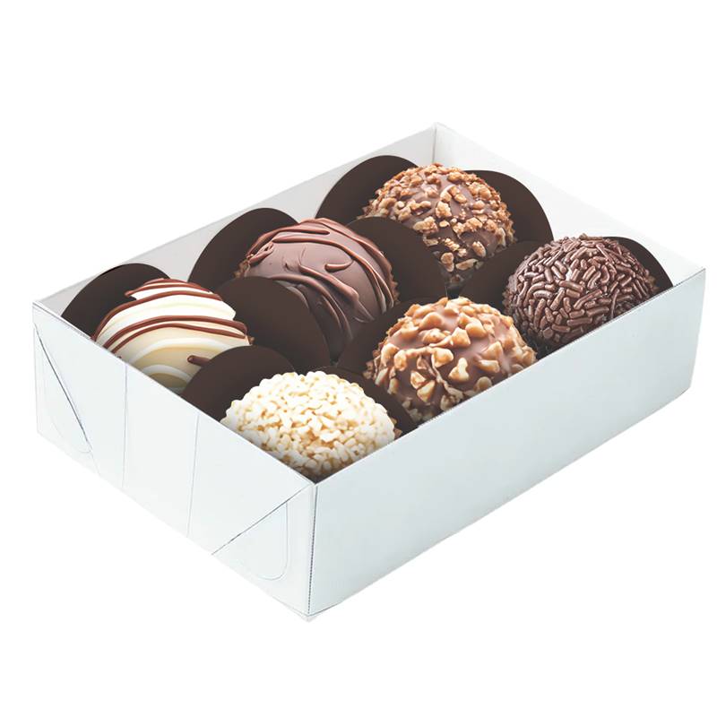 CAIXA P/6 DOCES PASCOA REGINA BRANCA