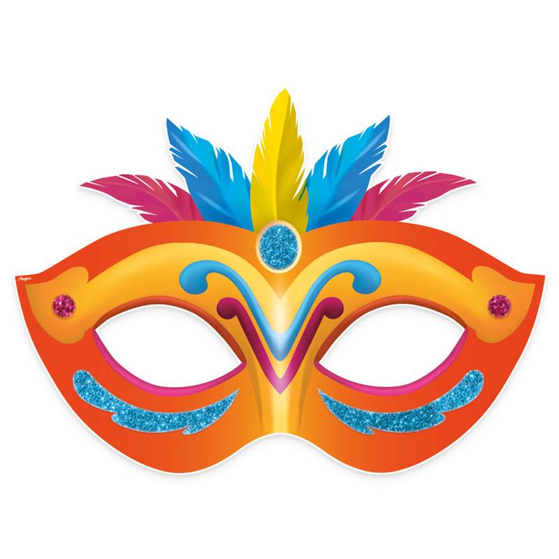 DECOR DE PORTA REGINA CARNAVAL 63X42CM