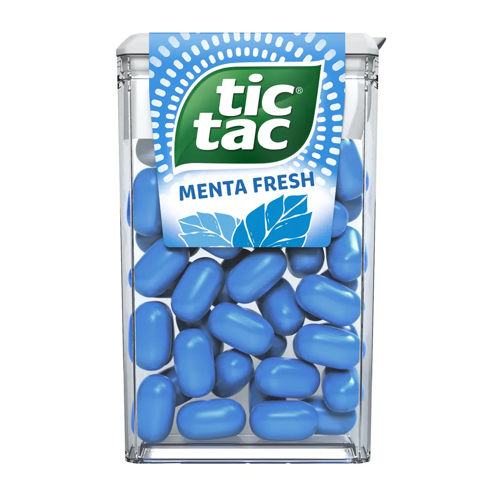 PASTILHA TIC TAC MENTA FRESH 14,5  UN