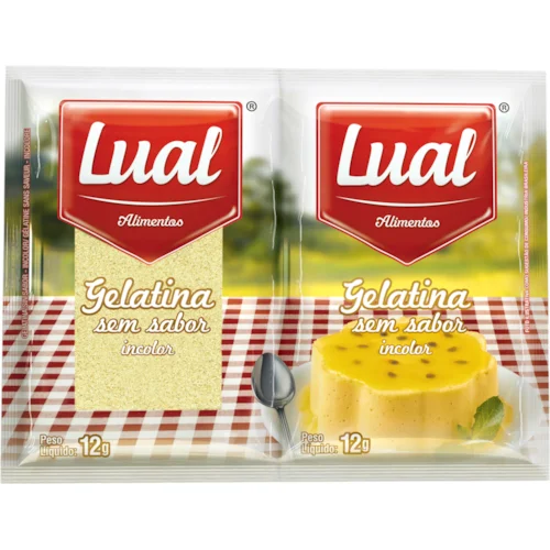 GELATINA PO LUAL SEM SABOR 24G C/2
