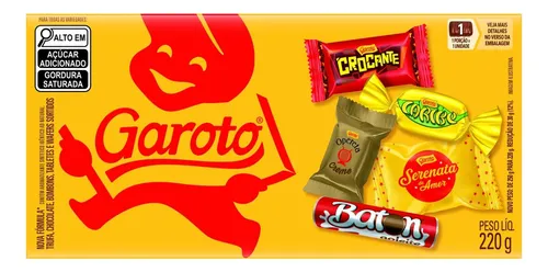 BOMBOM GAROTO SORTIDO 220G
