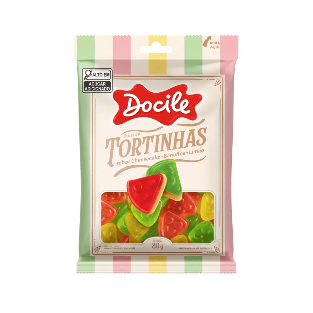 SM GELATINES DOCILE FATIAS DE TORTIN 80G