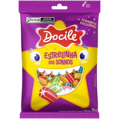 SM BALA CANUDINHO DOCILE ESTRELINHA 70G