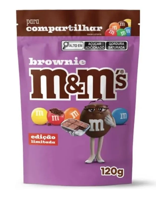 CONFETI MEM S BROWNIE 120G