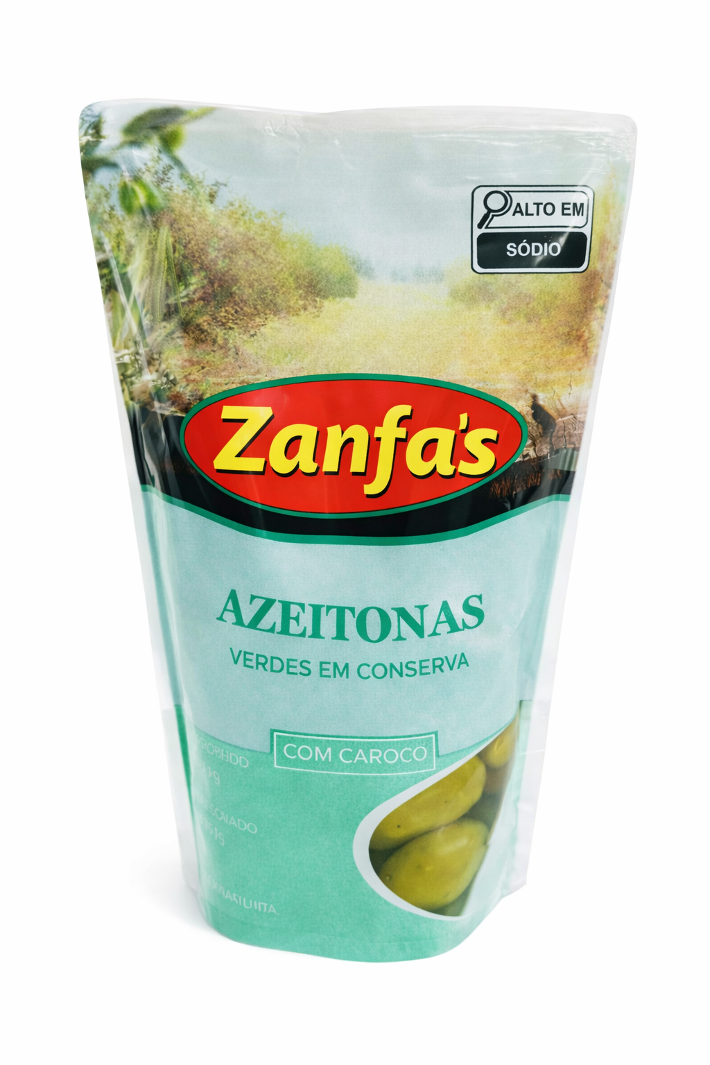 AZEITONA ZANFAS C/CAROCO SACHE 100G