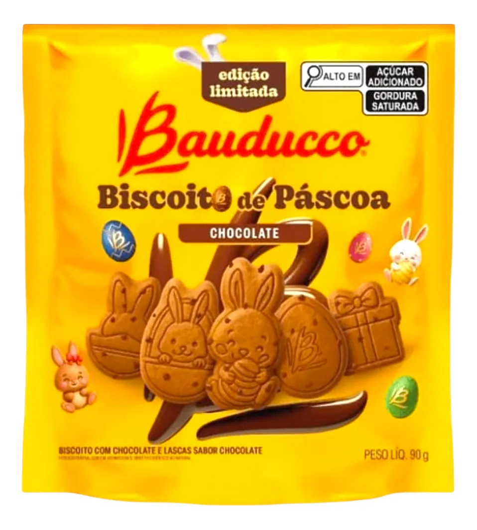BISC BAUDUCCO DE PASCOA 90G