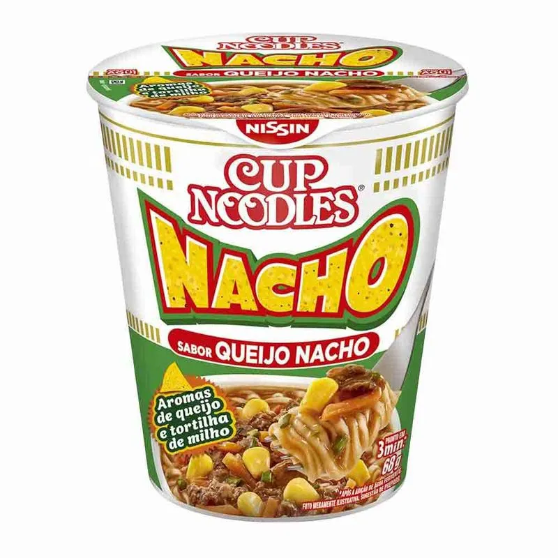 MAC INST CUP NOODLES QUEIJO NACHO 68G