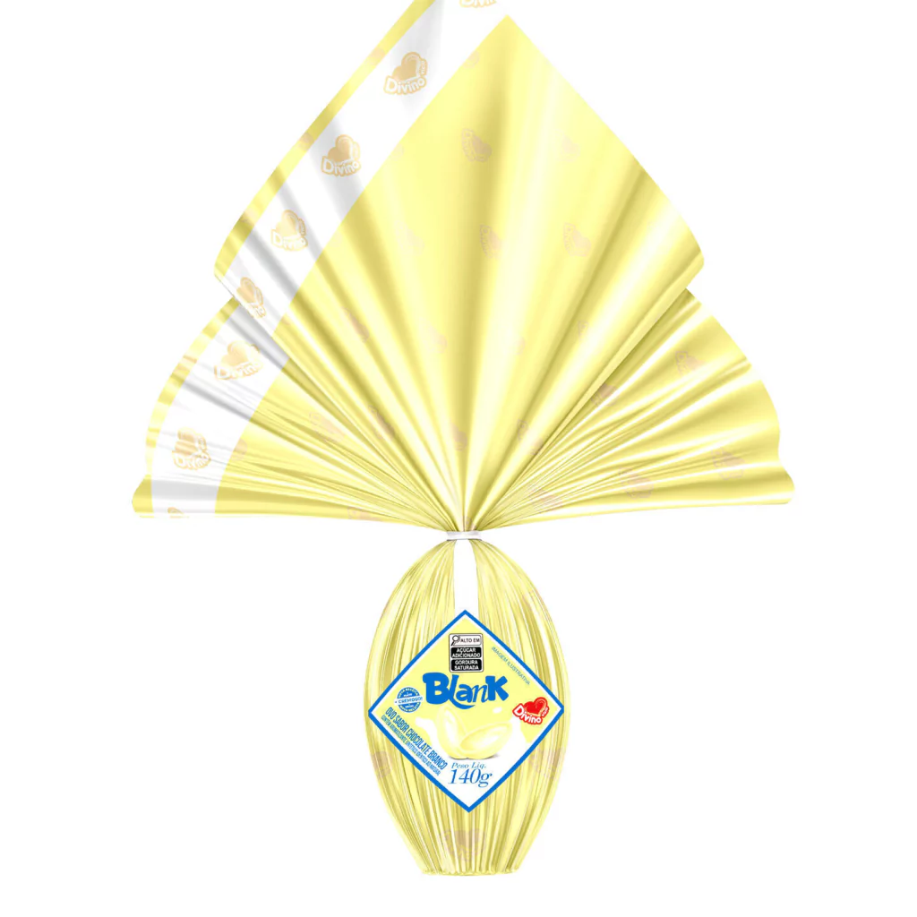 OVO PASCOA DIVINO BLANK CHOC BRANCO 140G