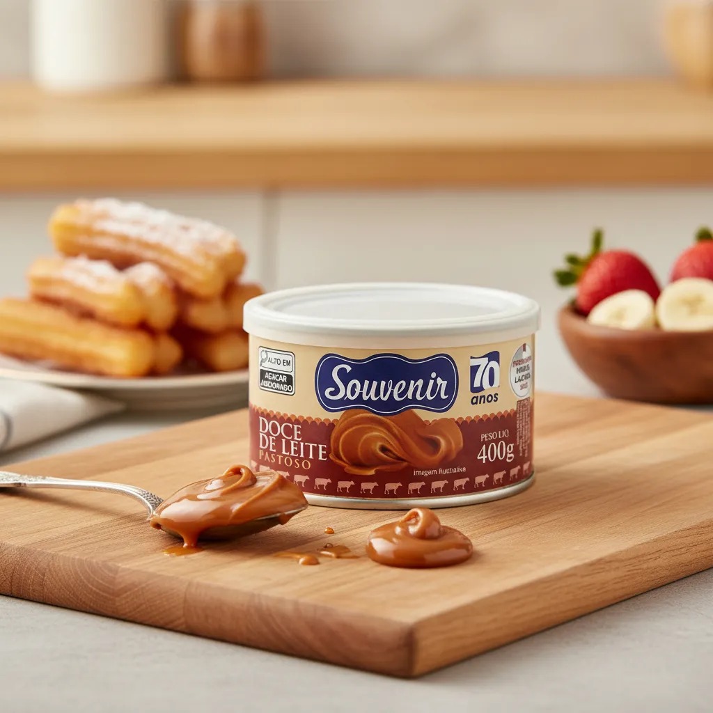 DOCE SOUVENIR LEITE PASTOSO LATA 400G