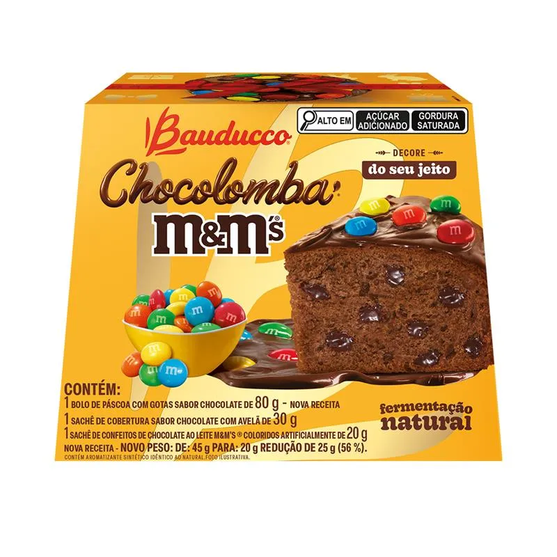 MINI CHOCOLOMBA MEM BAUDDUCCO 80G