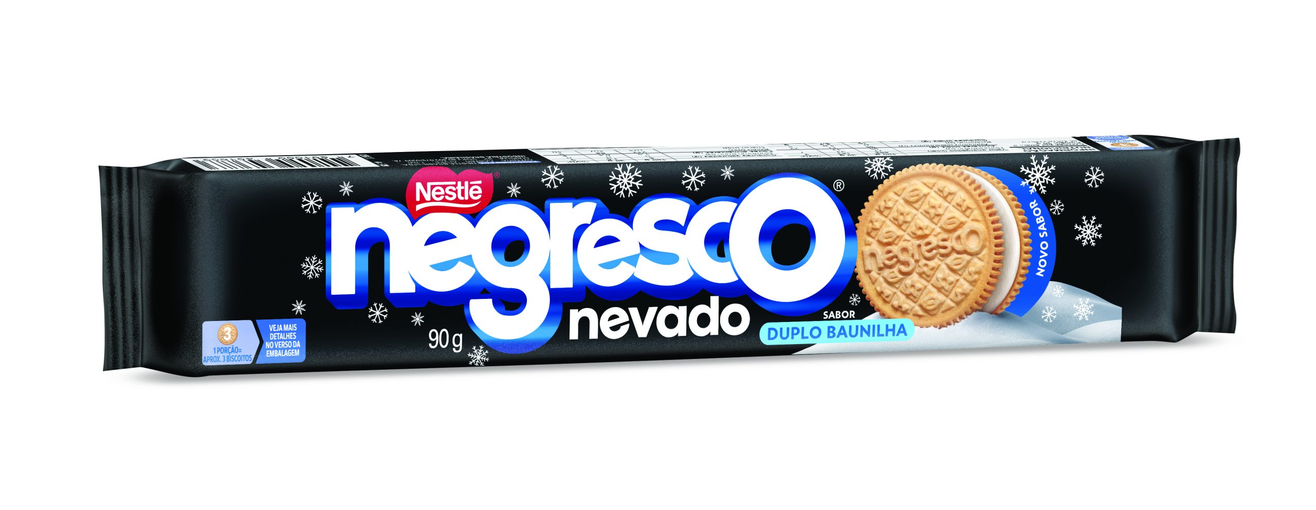 BISC RECH NEGRESCO NEVADO BAUNILHA 90G