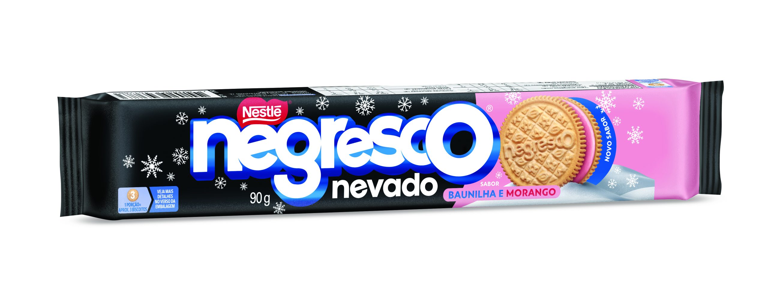 BISC RECH NEGRESCO NEVADO BAUN/MOR 90G