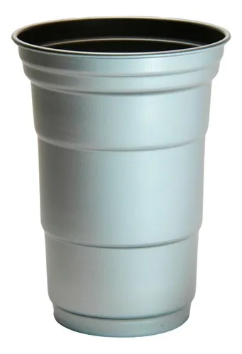 COPO ALUMINIO SILVER REUTILIZA 470ML C/6