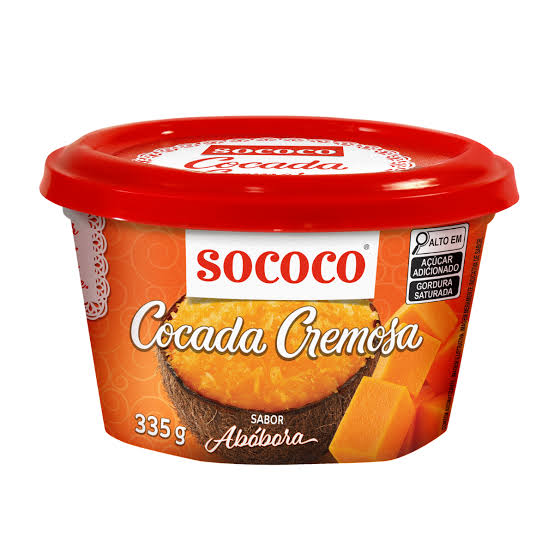 DOCE SOCOCO COCADA CREMOSA ABOBORA 335G