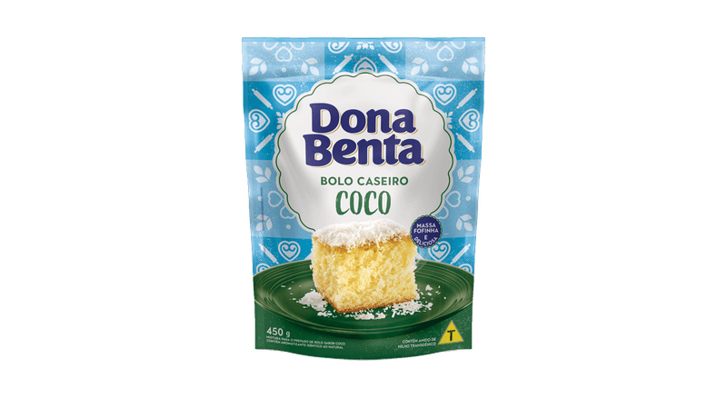 MISTURA BOLO DONA BENTA COCO 450G