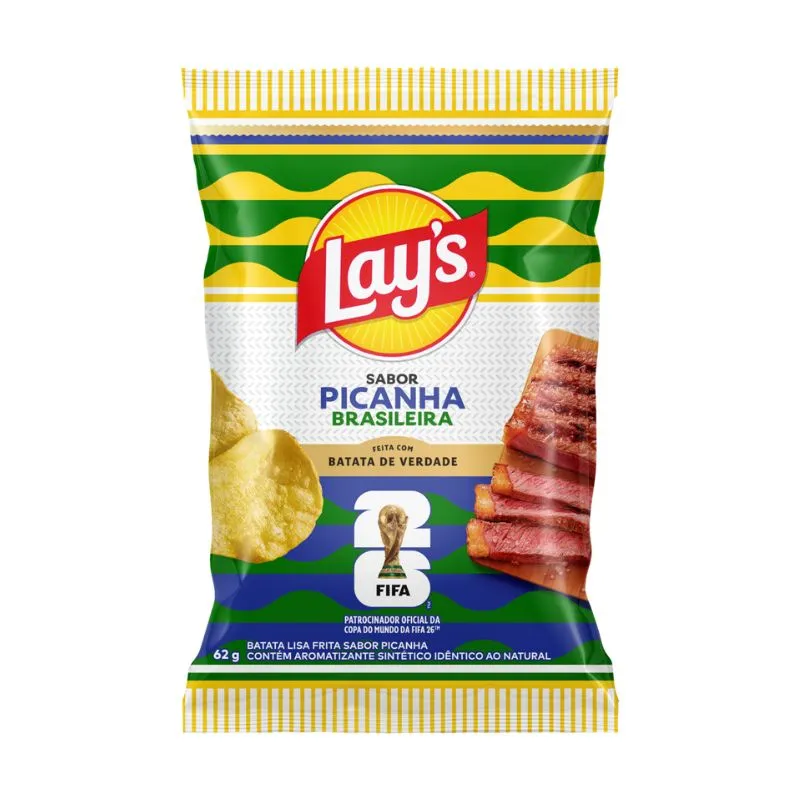 BATATA LAYS COPA PICANHA 62G