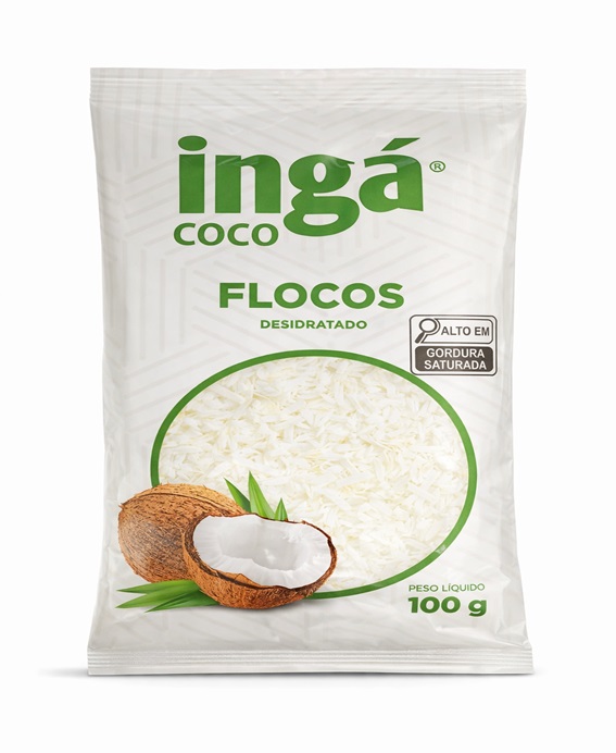 COCO RALADO INGA FLOCOS 100G