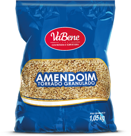 AMENDOIM VABENE TORRADO GRANULADO 1,05KG