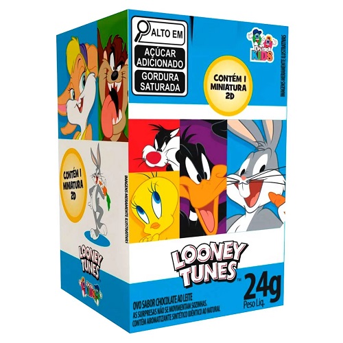 OVO C/SURP DIVINO KIDS LOONEY TUNES 24G