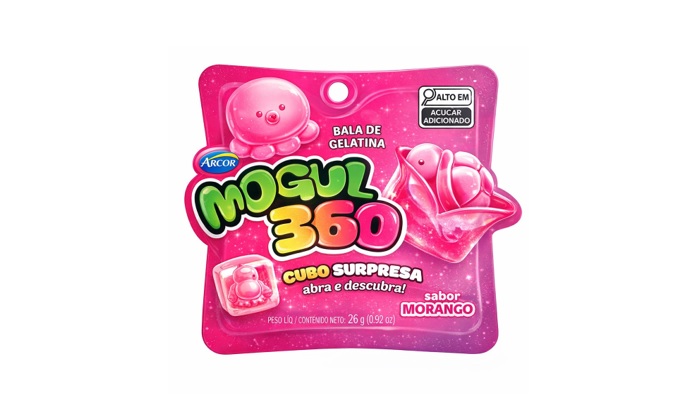 BALA GELATINA ARCOR CUBO SURP MORANG 26G