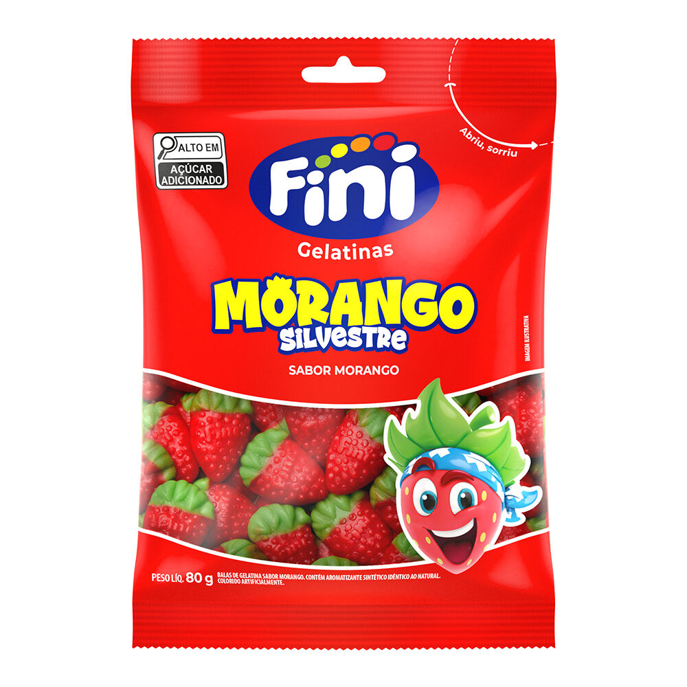 SM FINI MORANGO SILVESTRE 80G