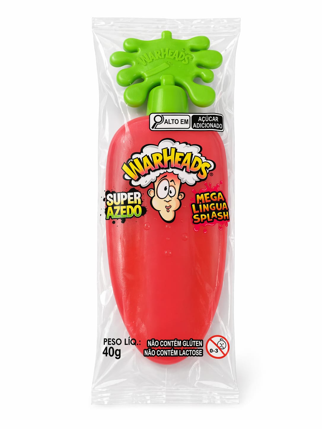 BALA GEL WARHEADS MEGA LINGUA SUP AZ 40G