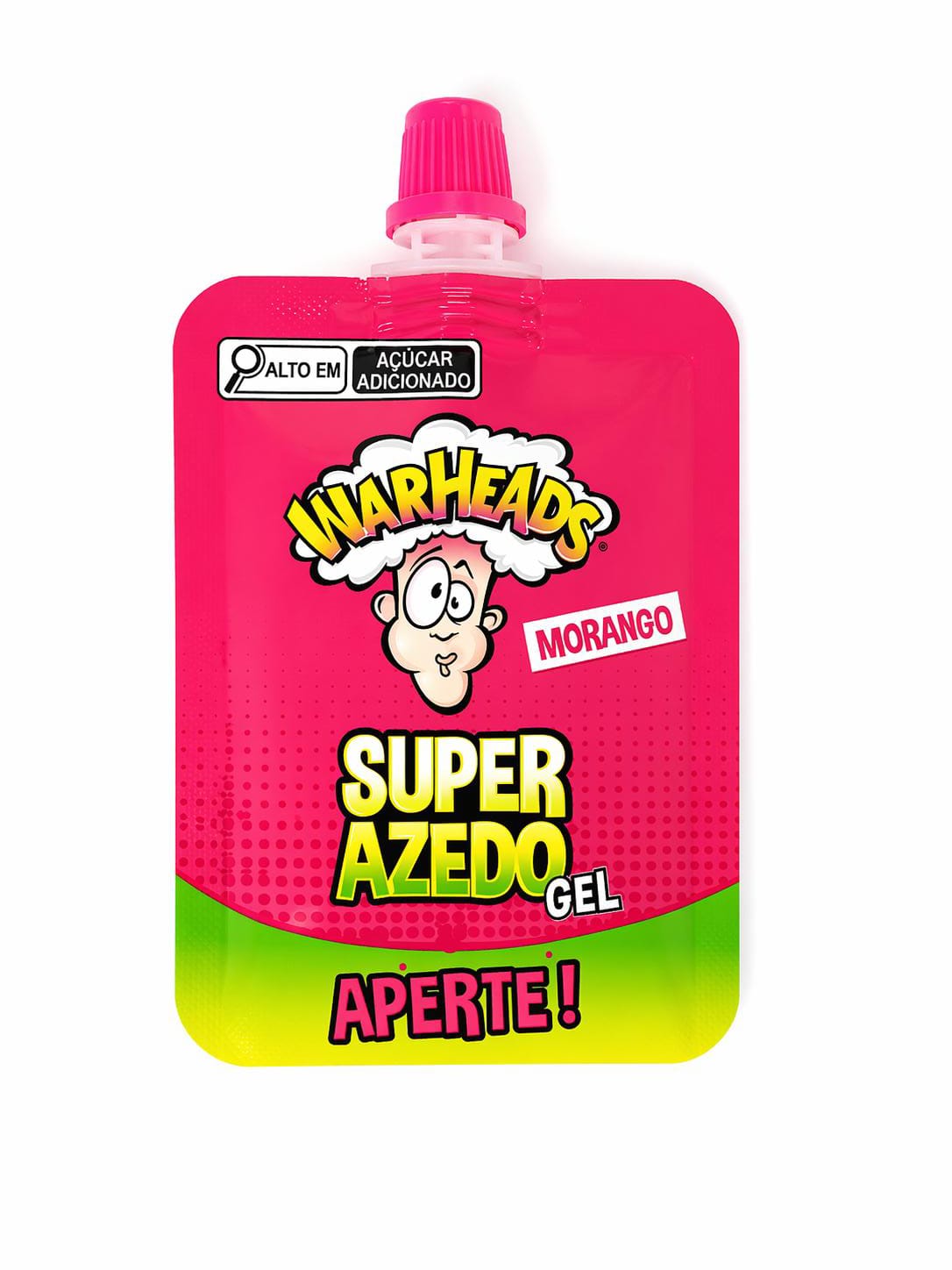 BALA GEL WARHEADS SUPER AZEDO SORT 20G