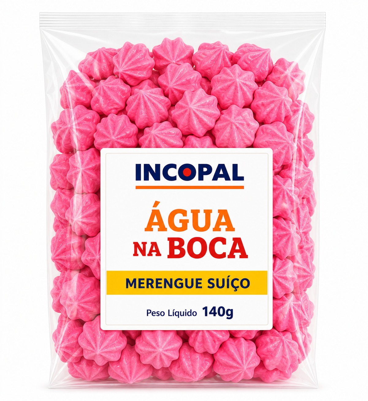 SUSPIRO CASEIRO INCOPAL ROSA 140G