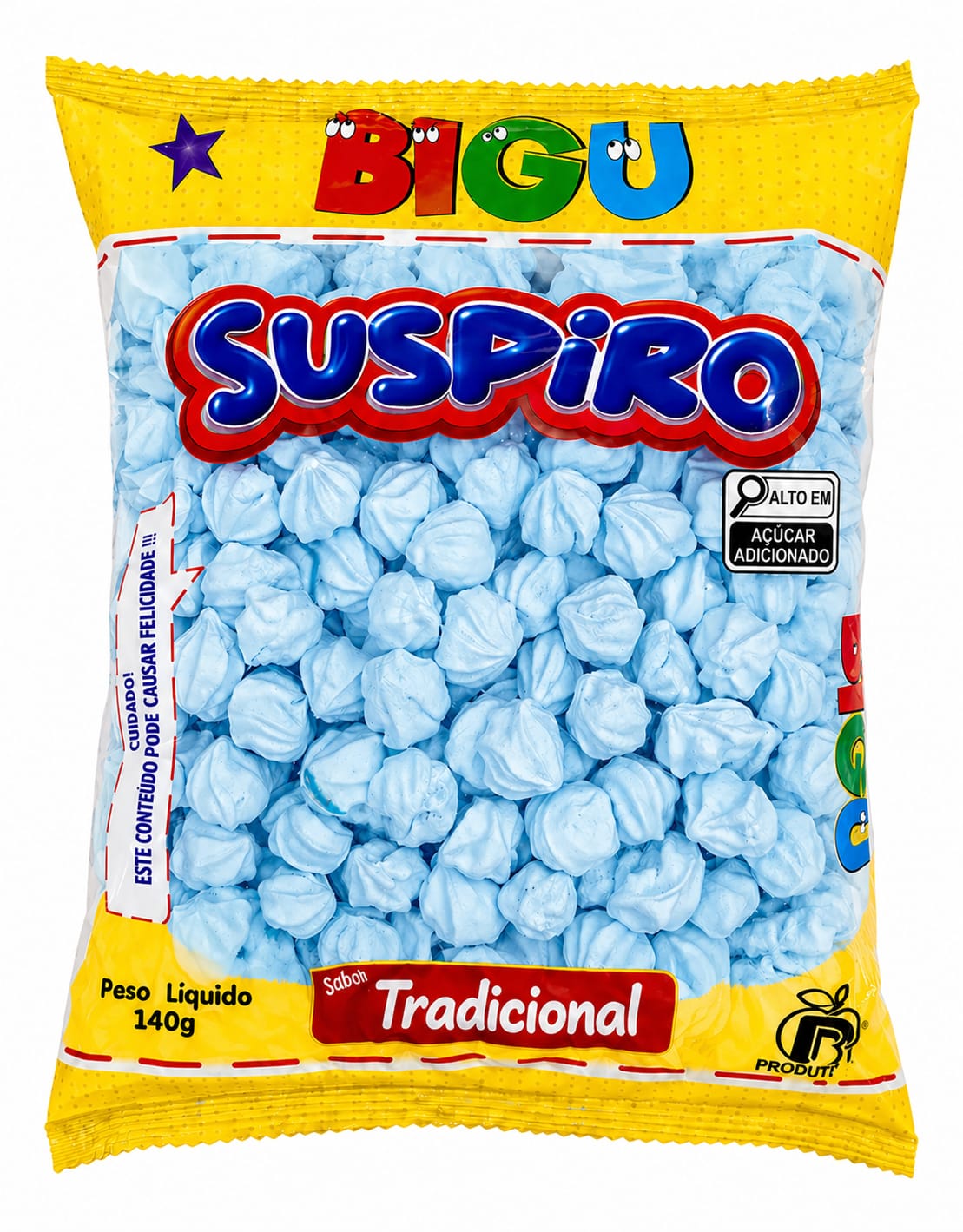 MINI SUSPIRO BIGU AZUL 140G