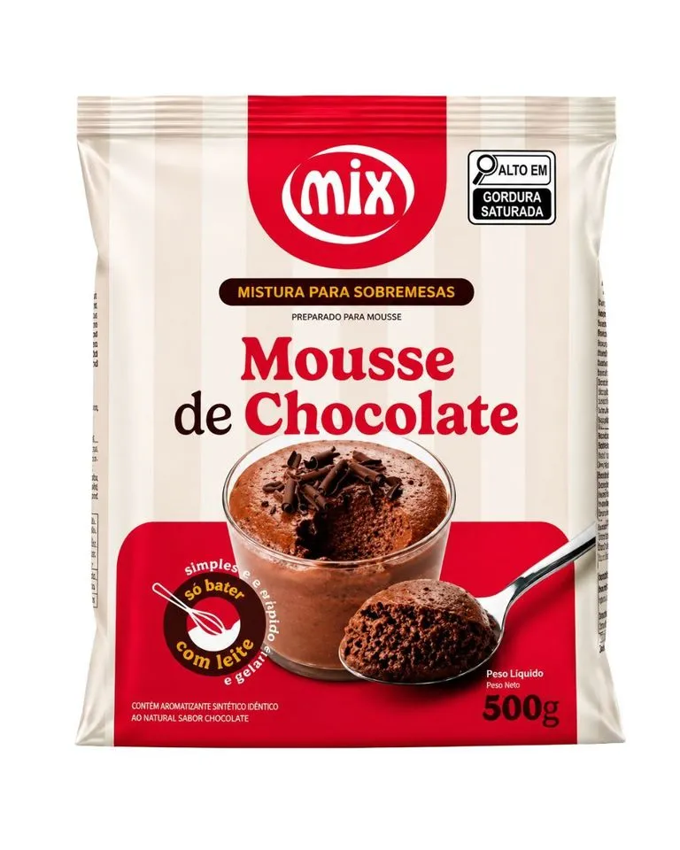 PO P/MOUSSE MIX CHOCOLATE 500G