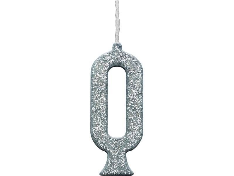 VELA REGINA GLITTER PRATA N0 UN