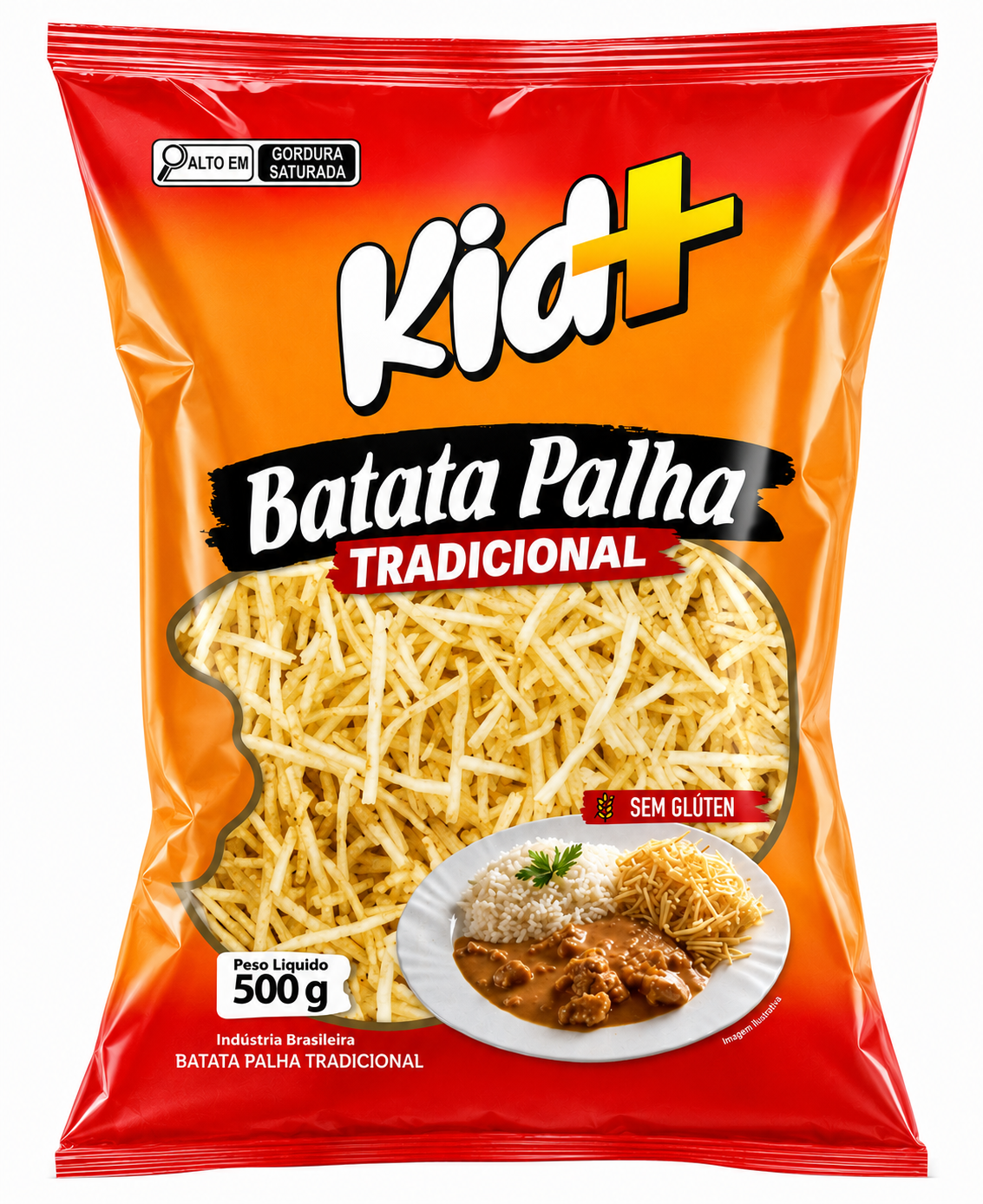 BATATA PALHA KIDMAIS TRADICIONAL 500G