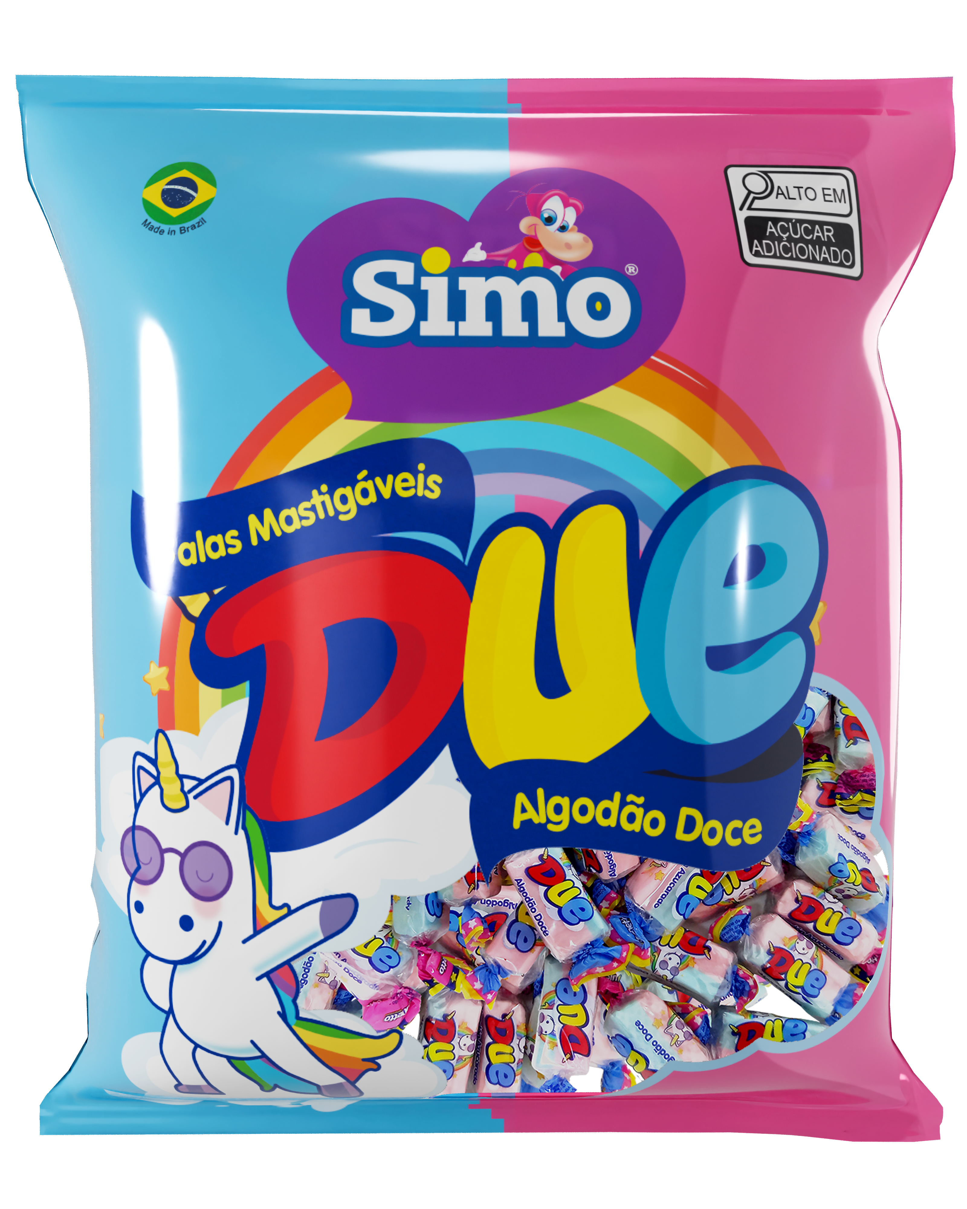 BALA SIMONETTO DUE ALGODAO DOCE 300G