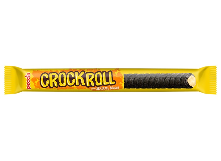 CHOC CROCK ROLL PECCIN CHOC BRANC 15G UN