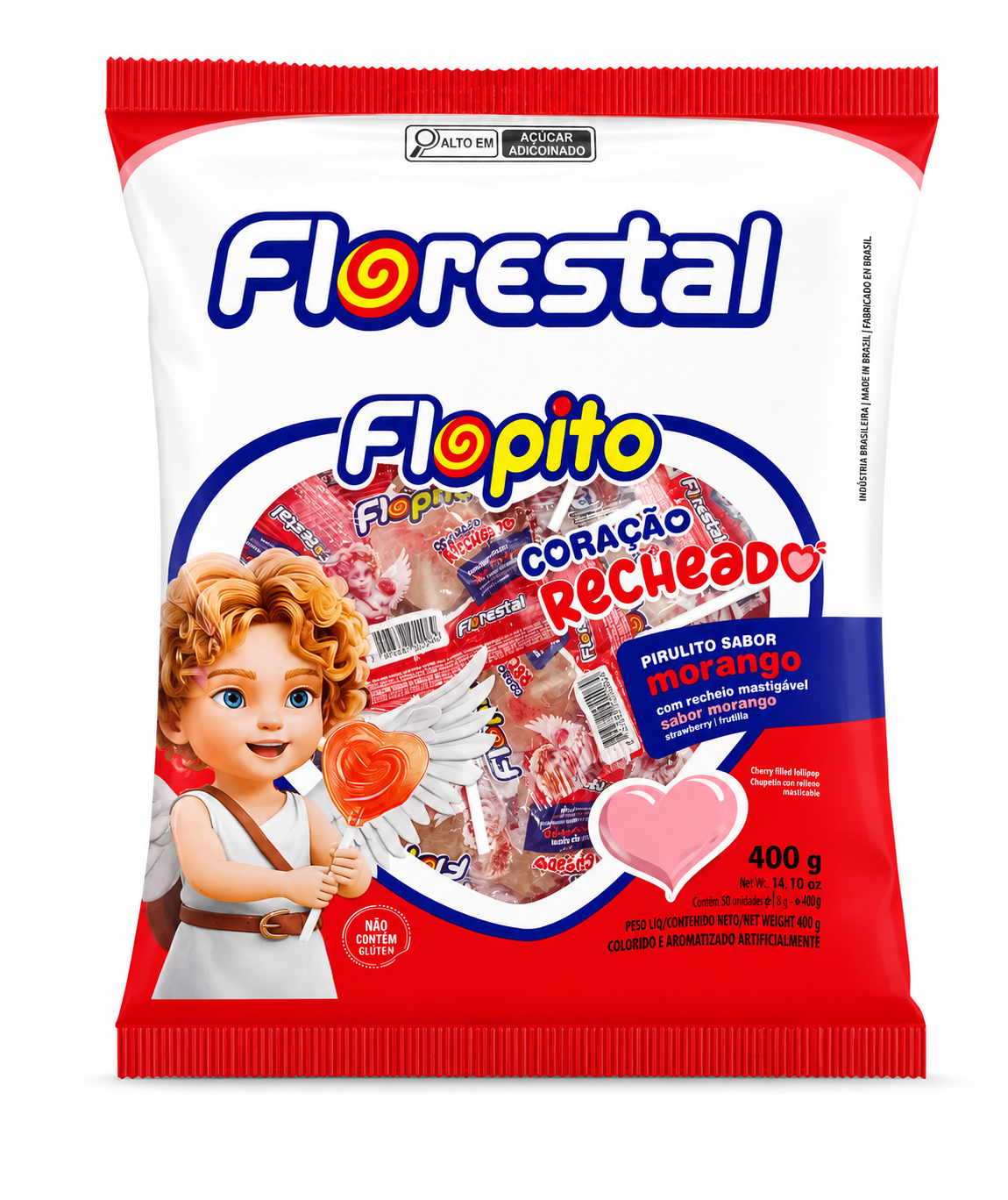 PIR FLORESTAL CORACAO RECH 400G C/40