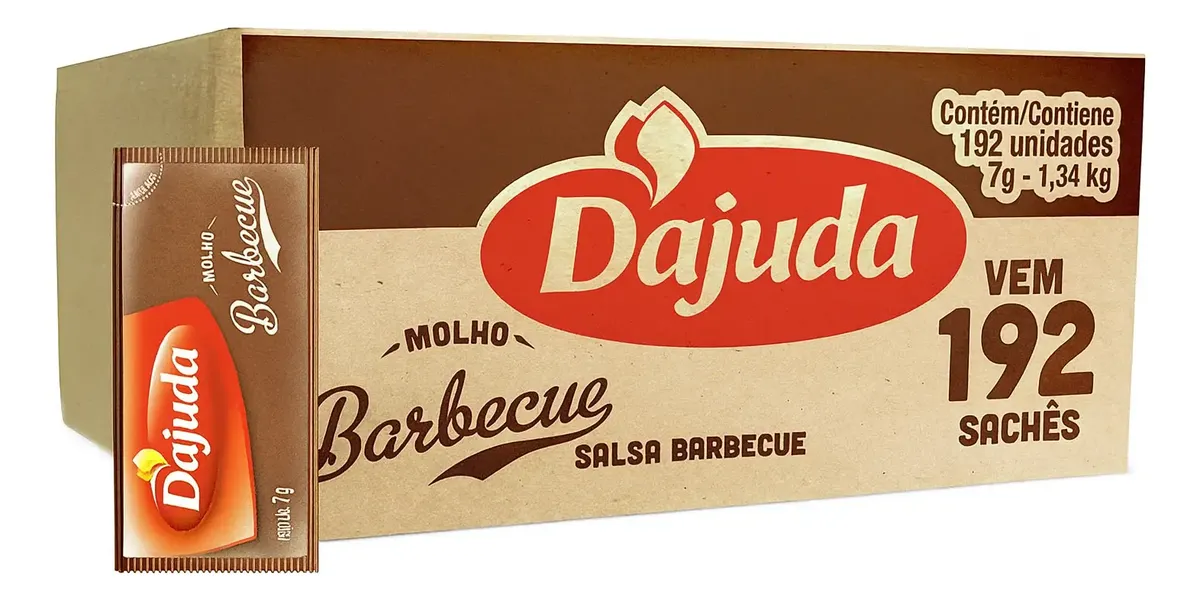 MOLHO DAJUDA BARBECUE SACHE 7G C/192
