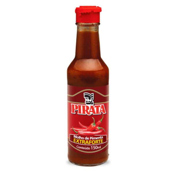 MOLHO PIRATA PIMENTA EXTRA FORTE 150ML