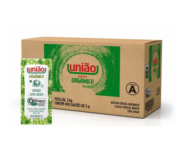 ACUCAR CRISTAL ORGANI UNIAO SAC 5G C/400
