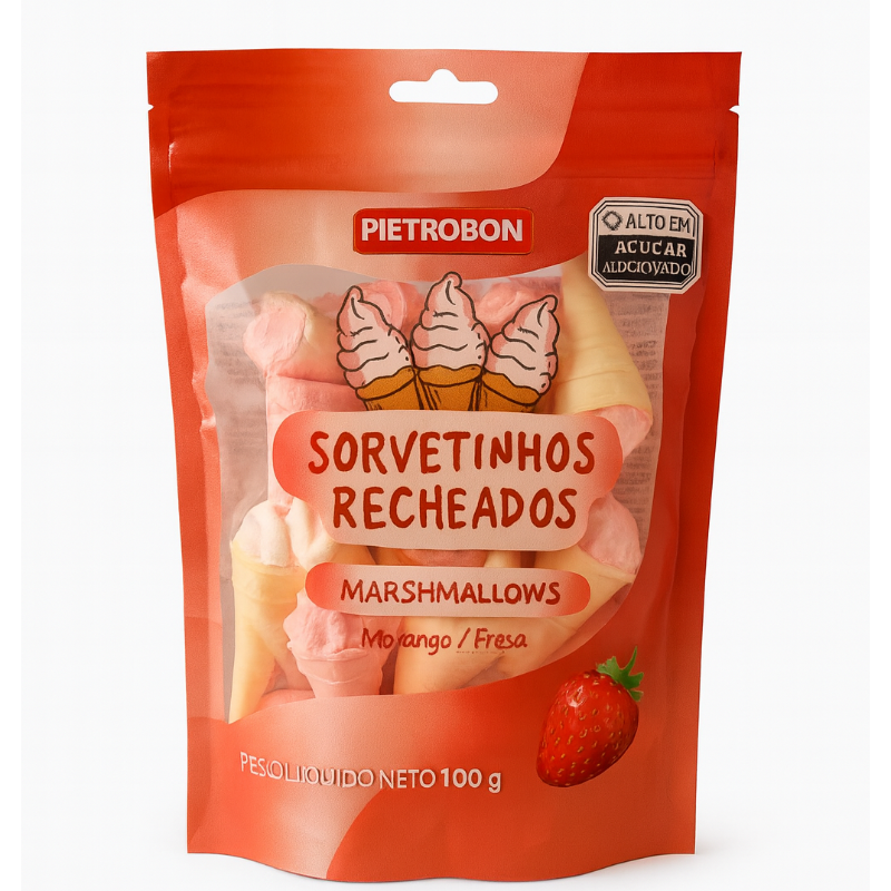 MARSHMALLOW PIETROBON SORVETIN RECH 100G