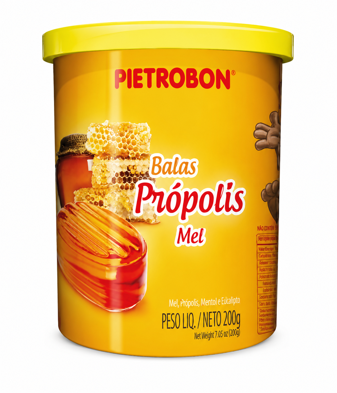 BALA PIETROBON MEL/PROPOLIS DURA 200G