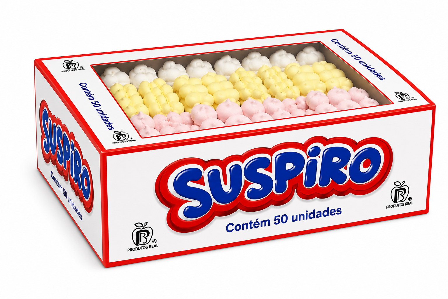 SUSPIRO BIGU QUADRADO C/50
