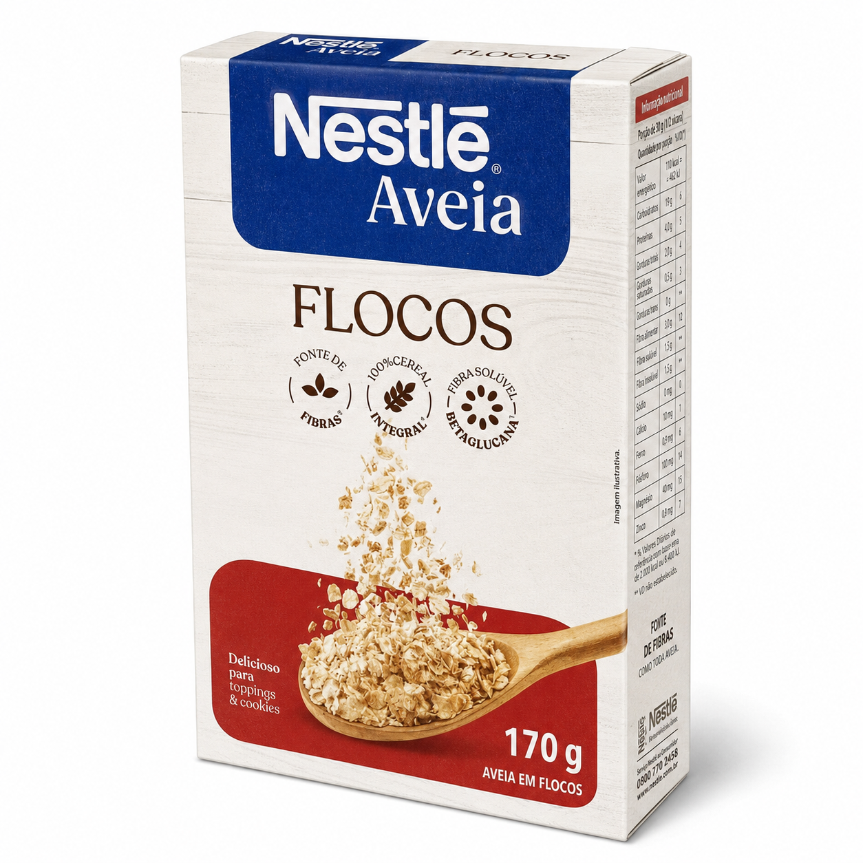 AVEIA NESTLE EM FLOCOS 170G