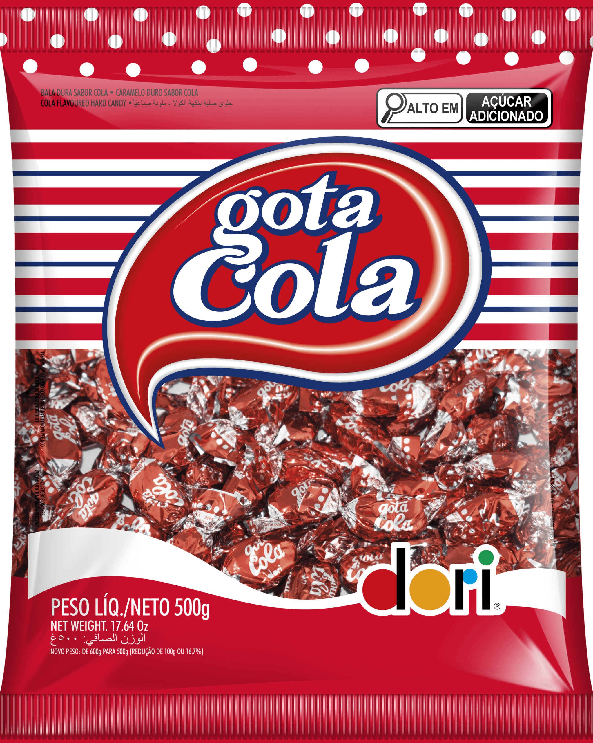 BALA DORI GOTA COLA 500G