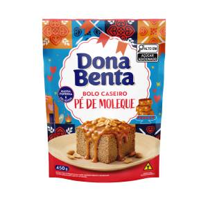 MISTURA BOLO DONA BENTA PE DE MOLEQ 450G