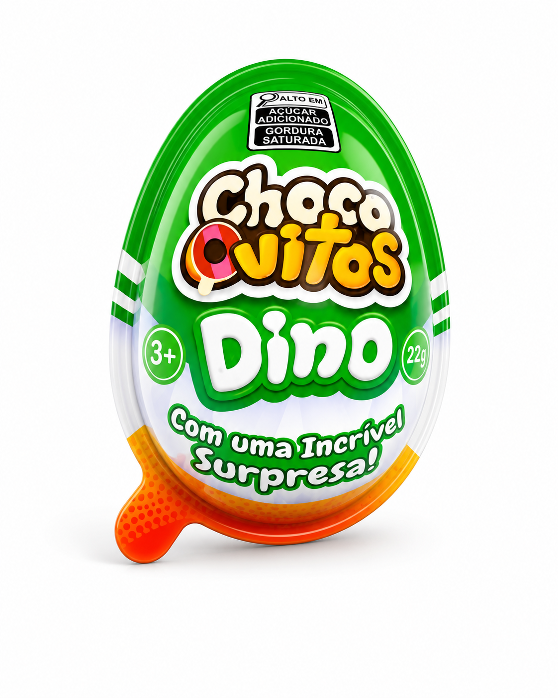 OVO SURPRESA AUDAZ CHOCOOVITOS DINO 22G