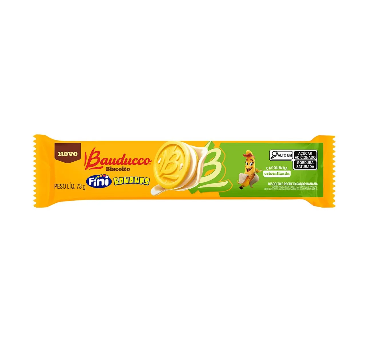 BISC RECH BAUDUCCO FINI BANANAS 73G