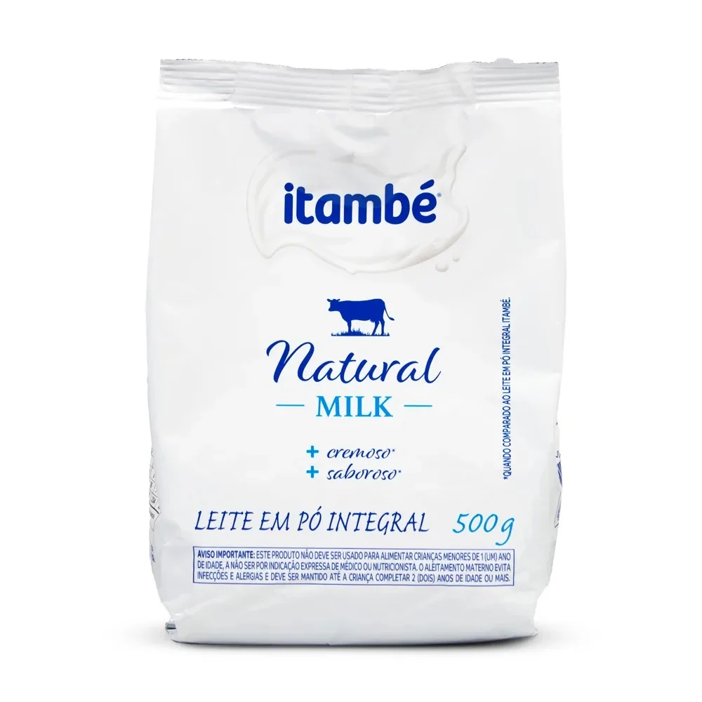 LEITE EM PO INTEGRAL ITAMBE NATUR 500G
